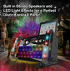 Easy Karaoke Bluetooth® Karaoke System with LED Light Effects + 1 Microphone