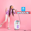 iDance Groove 217 Rechargeable BT Wireless Partybox with Disco Lighting + Karaoke - 200W